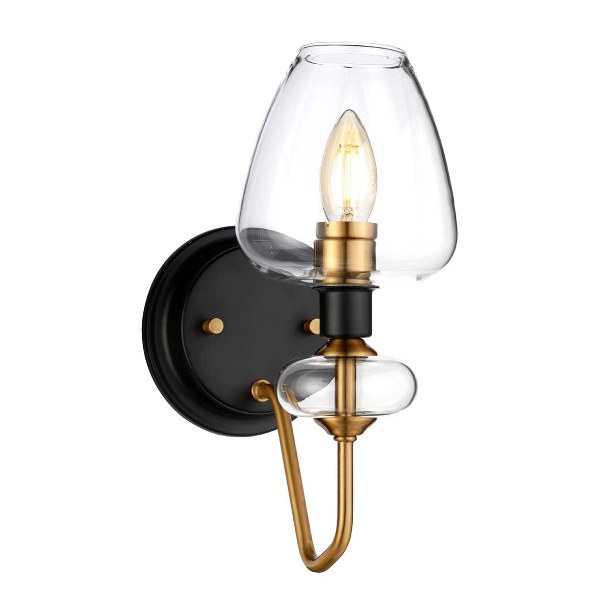 Wandleuchte Armand (messingfarben) 1x - Elstead Lighting