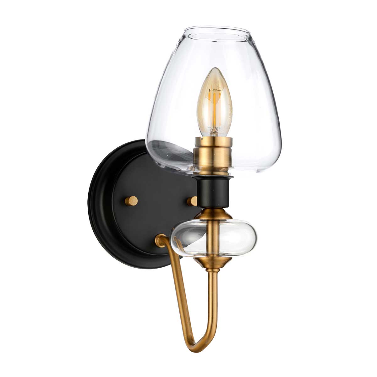 Wandleuchte Armand (messingfarben) 1x - Elstead Lighting