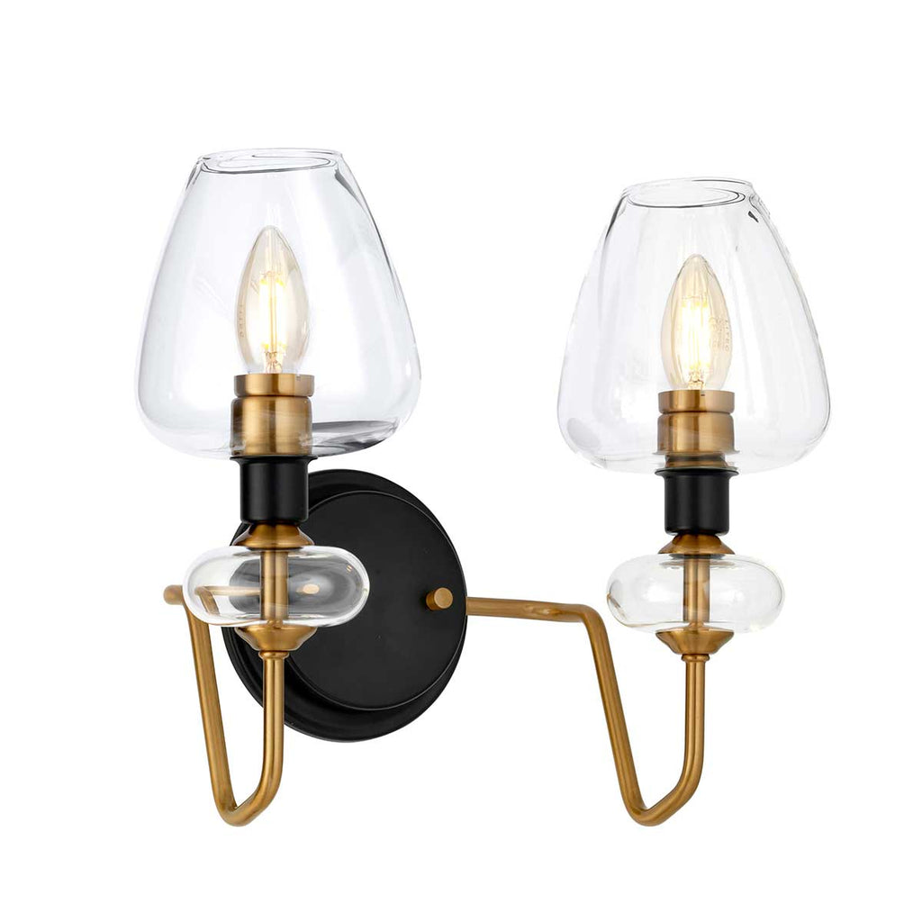 Wandleuchte Armand (verchromt) 2x - Elstead Lighting