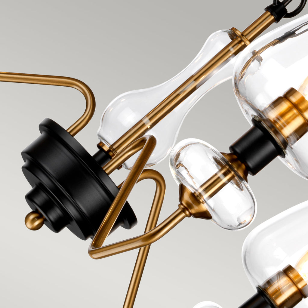 Pendelleuchte Armand (schwarz) 3x - Elstead Lighting