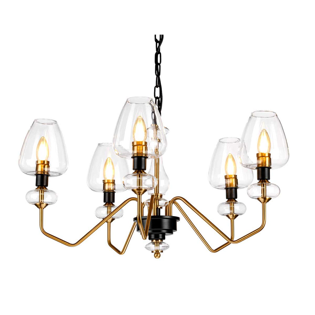 Pendelleuchte Armand (schwarz) 5x - Elstead Lighting