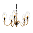 Pendelleuchte Armand (schwarz) 5x - Elstead Lighting