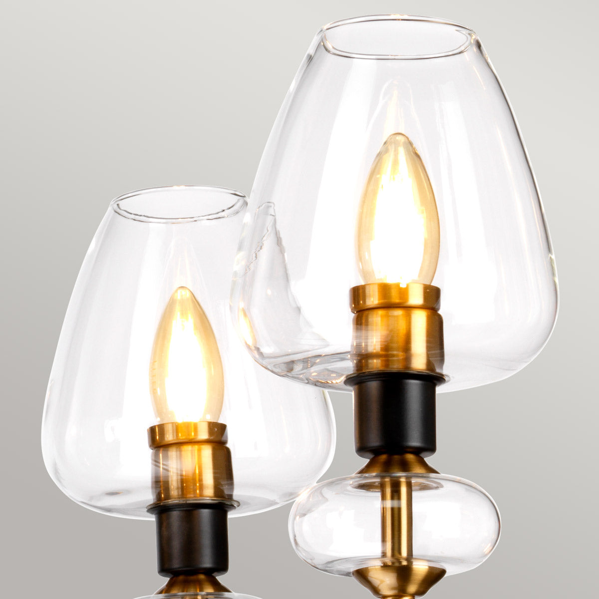 Pendelleuchte Armand (schwarz) 5x - Elstead Lighting