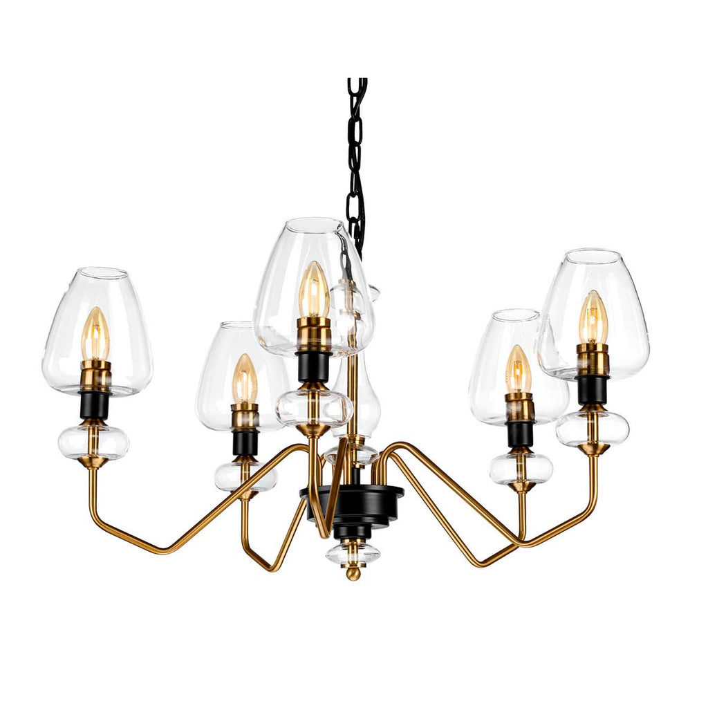 Pendelleuchte Armand (schwarz) 5x - Elstead Lighting