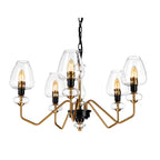 Pendelleuchte Armand (schwarz) 5x - Elstead Lighting