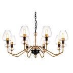 Pendelleuchte Armand (schwarz) 8x - Elstead Lighting