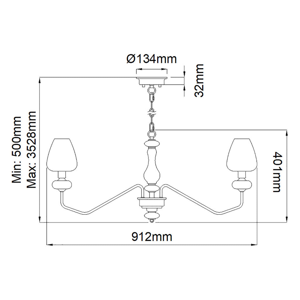 Pendelleuchte Armand (schwarz) 8x - Elstead Lighting