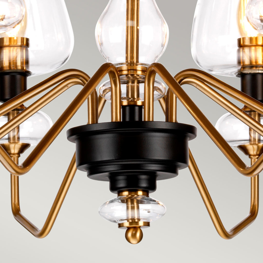Pendelleuchte Armand (schwarz) 8x - Elstead Lighting