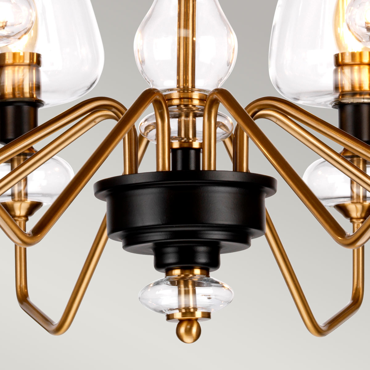 Pendelleuchte Armand (schwarz) 8x - Elstead Lighting