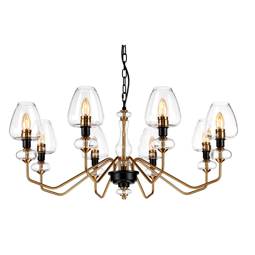 Pendelleuchte Armand (schwarz) 8x - Elstead Lighting