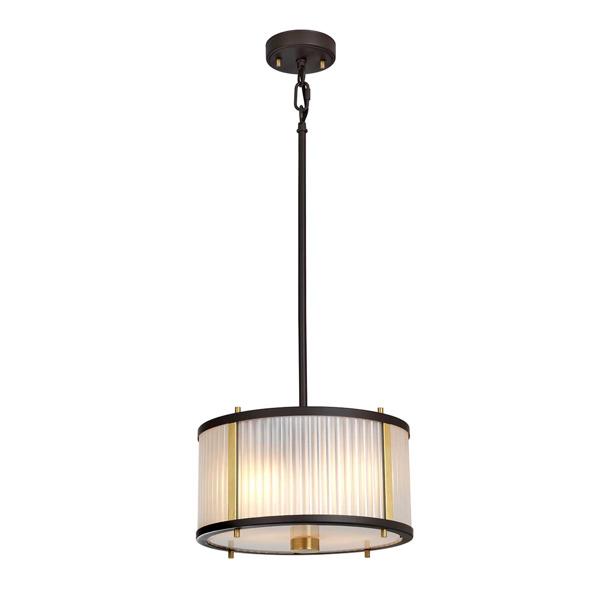 Pendelleuchte Corona (bronzefarben) 2x - Elstead Lighting