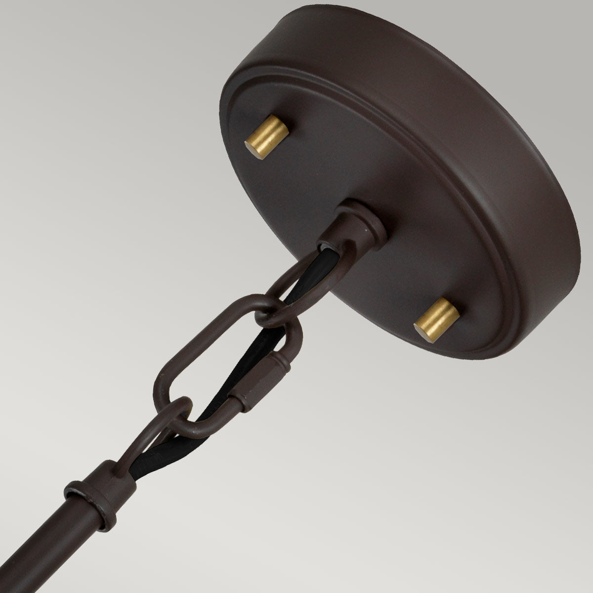 Pendelleuchte Corona (bronzefarben) 2x - Elstead Lighting