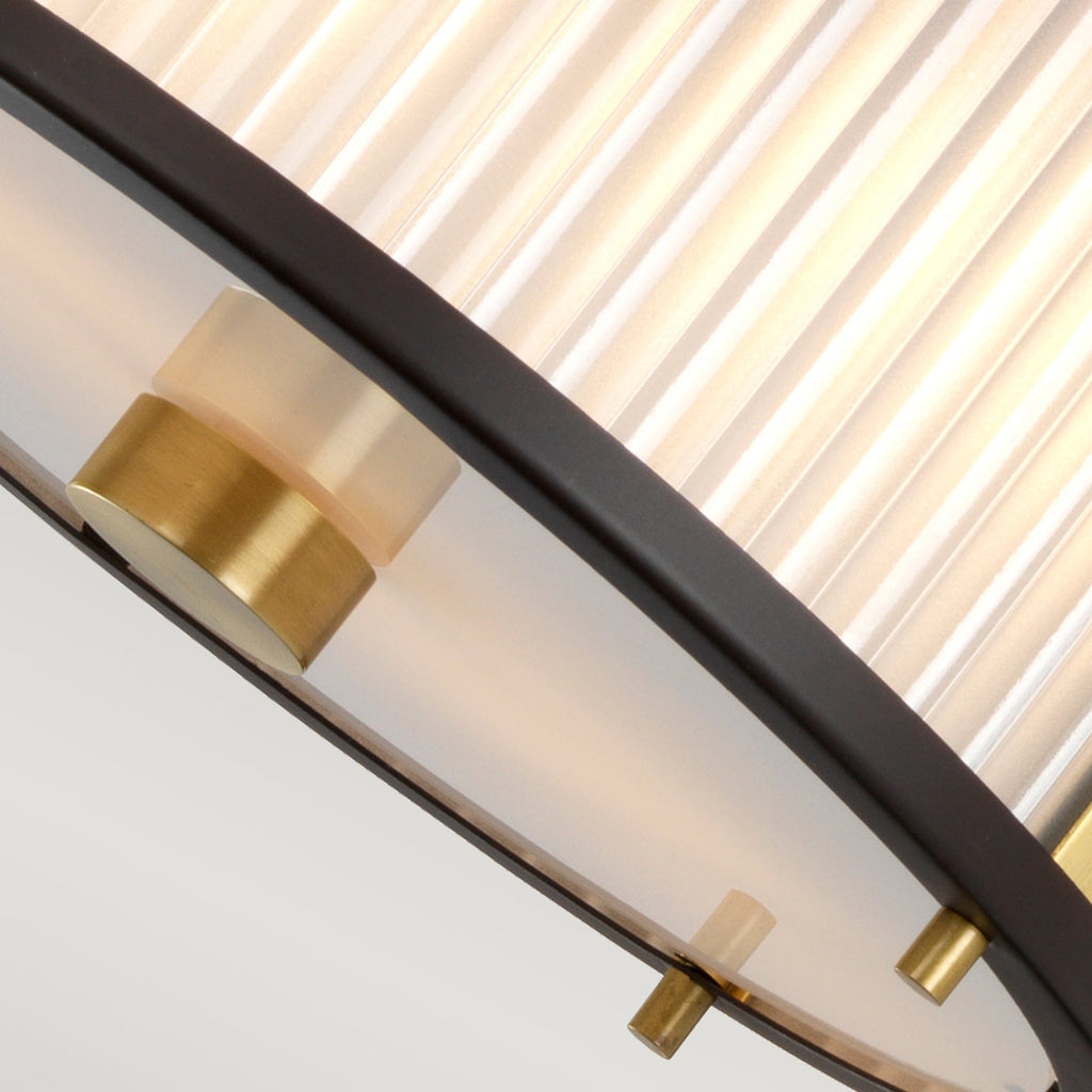 Pendelleuchte Corona (bronzefarben) 2x - Elstead Lighting