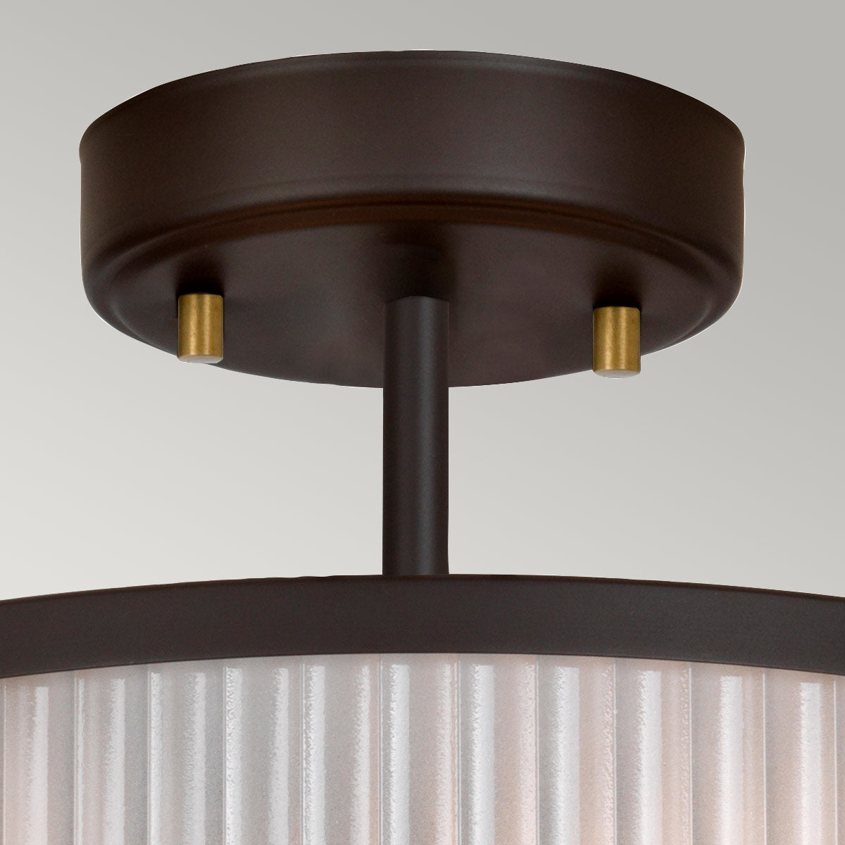 Pendelleuchte Corona (bronzefarben) 2x - Elstead Lighting