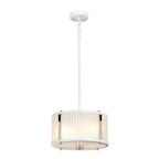 Pendelleuchte Corona (weiß) 2x - Elstead Lighting