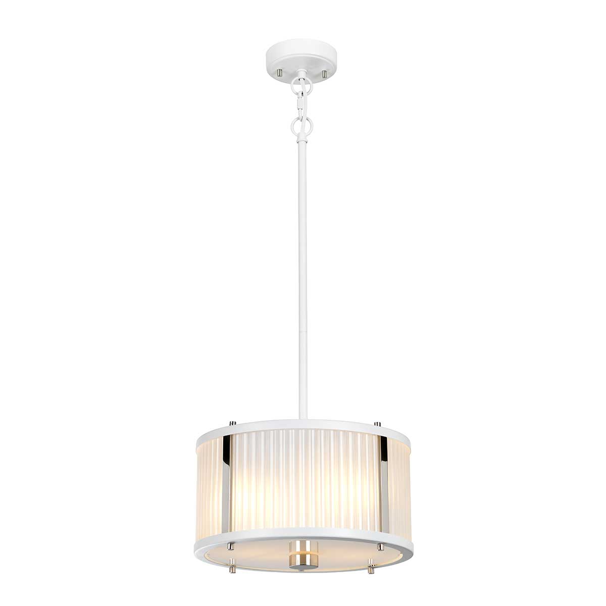 Pendelleuchte Corona (weiß) 2x - Elstead Lighting
