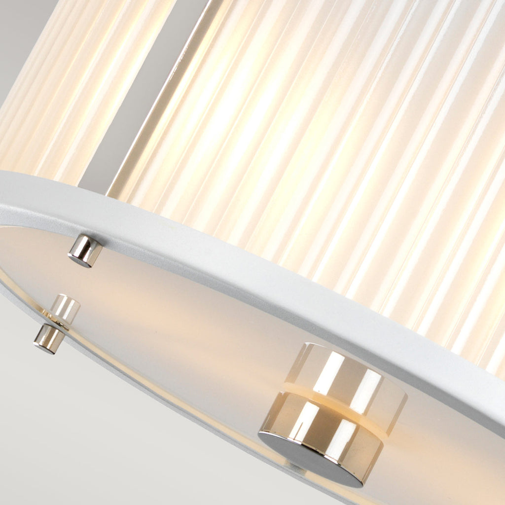 Pendelleuchte Corona (weiß) 2x - Elstead Lighting