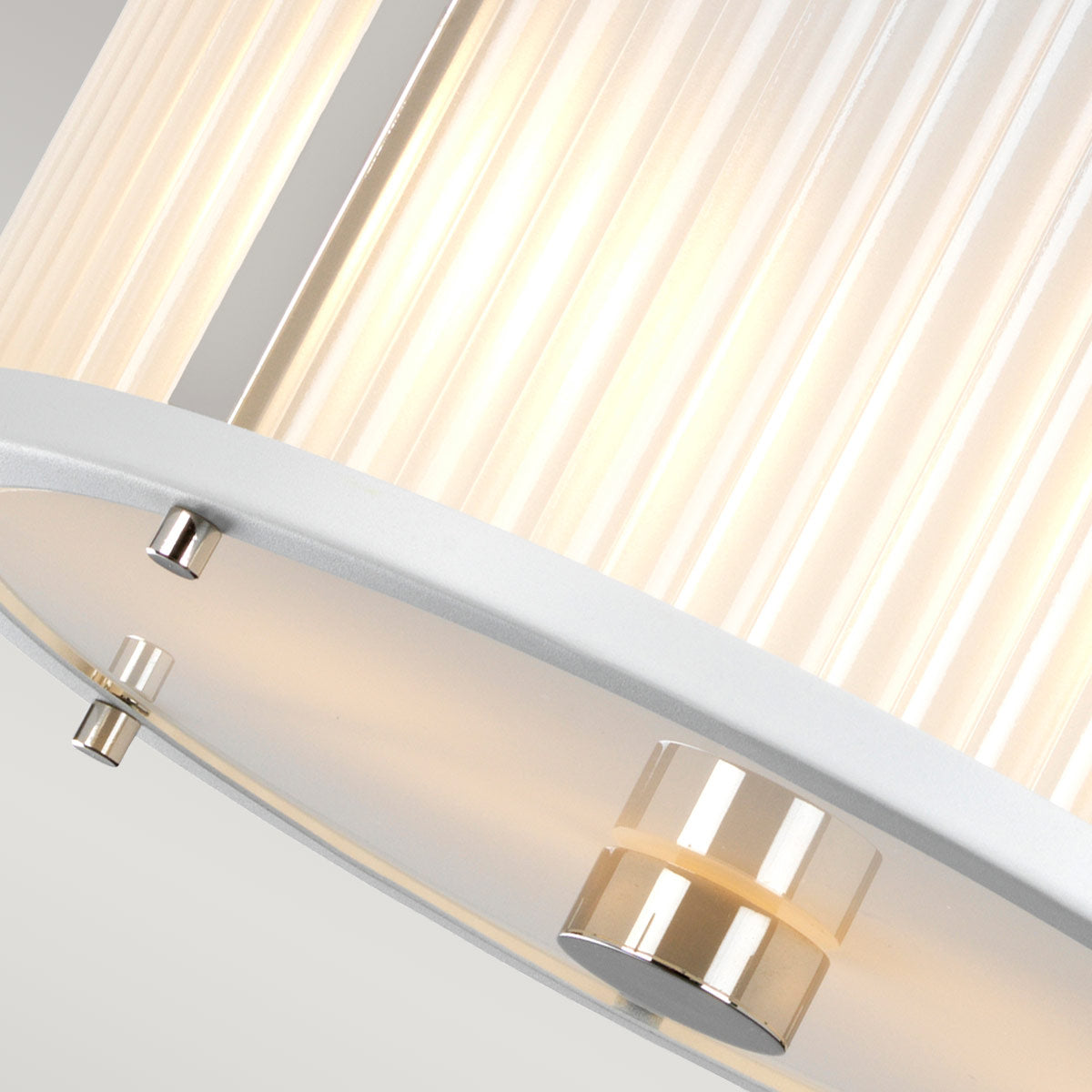 Pendelleuchte Corona (weiß) 2x - Elstead Lighting