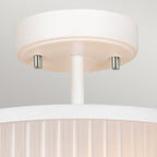 Pendelleuchte Corona (weiß) 2x - Elstead Lighting