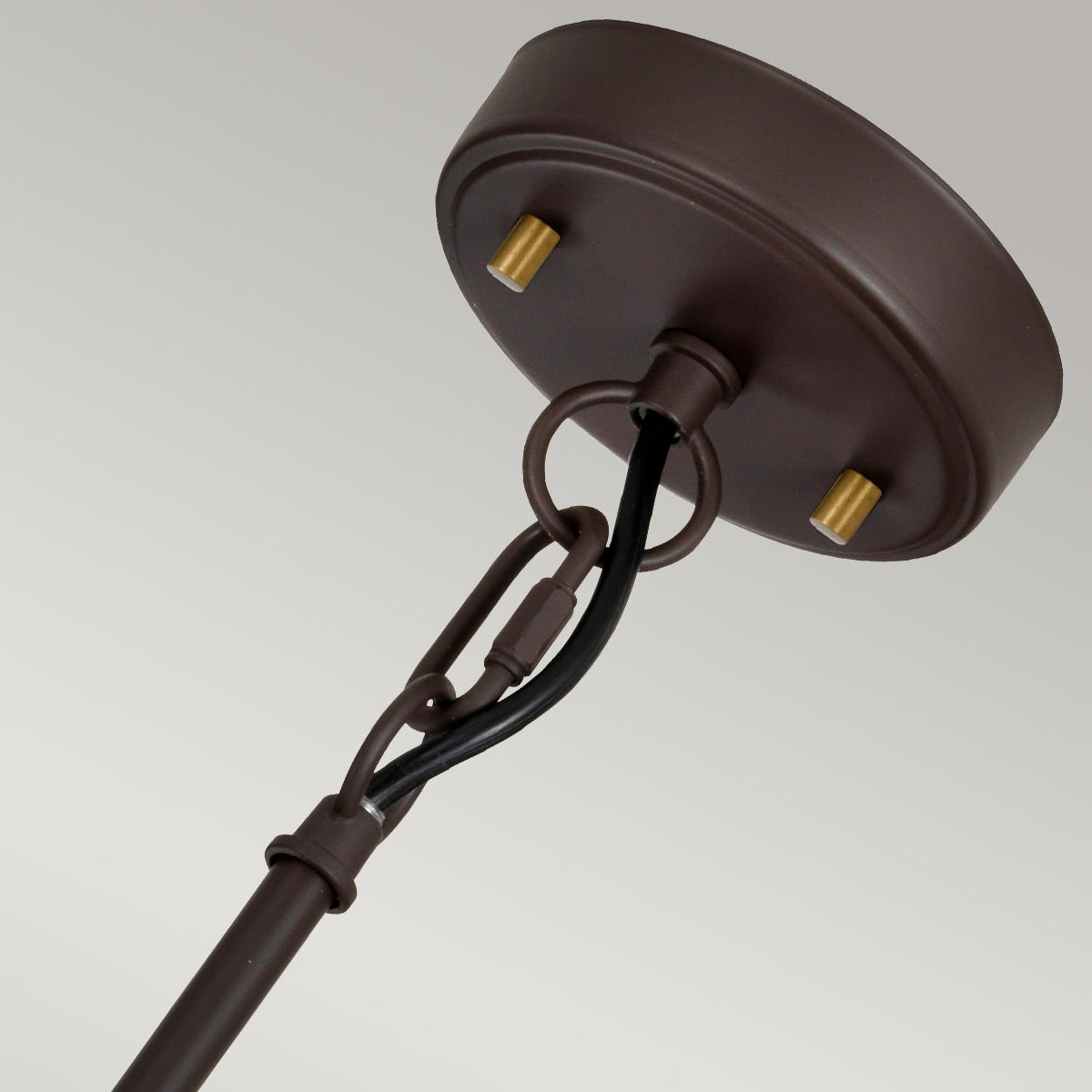 Pendelleuchte Corona (bronzefarben) 3x - Elstead Lighting