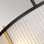 Pendelleuchte Corona (bronzefarben) 3x - Elstead Lighting