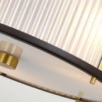 Pendelleuchte Corona (bronzefarben) 3x - Elstead Lighting