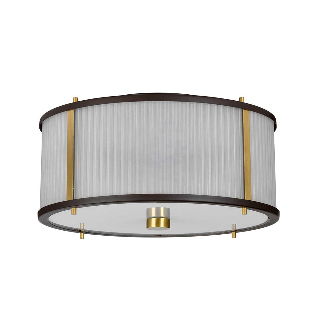Pendelleuchte Corona (bronzefarben) 3x - Elstead Lighting
