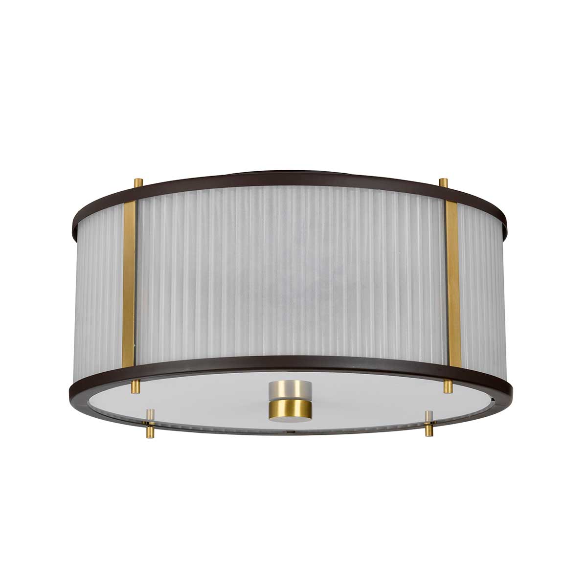 Pendelleuchte Corona (bronzefarben) 3x - Elstead Lighting