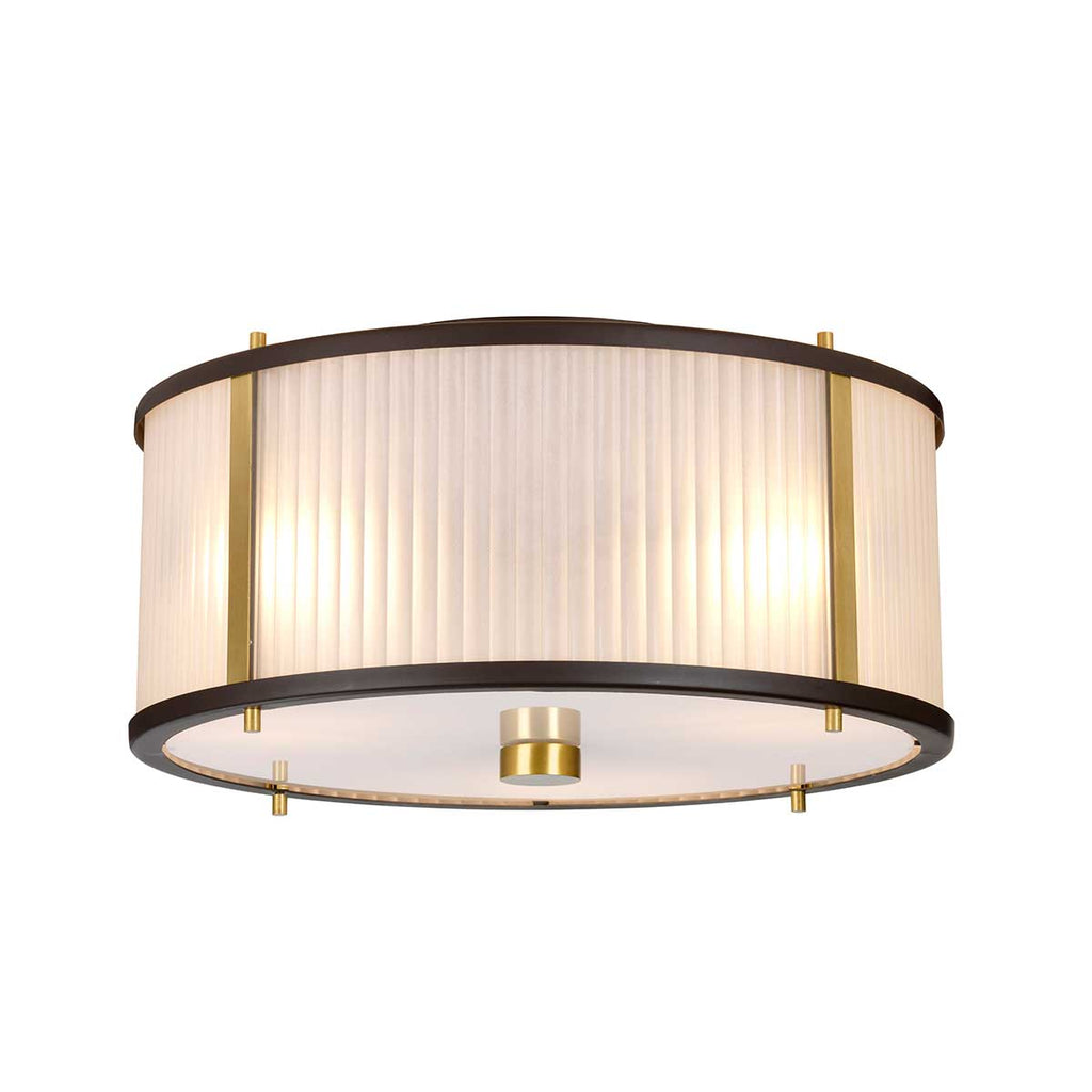 Pendelleuchte Corona (bronzefarben) 3x - Elstead Lighting