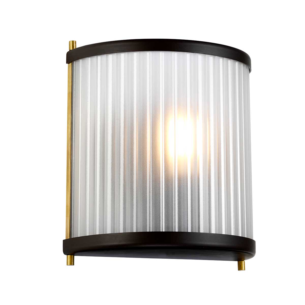 Wandleuchte Corona (messingfarben) 1x - Elstead Lighting