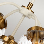 Pendelleuchte Cosmos (messingfarben) 5x - Elstead Lighting