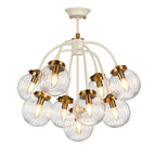 Pendelleuchte Cosmos (messingfarben) 9x - Elstead Lighting
