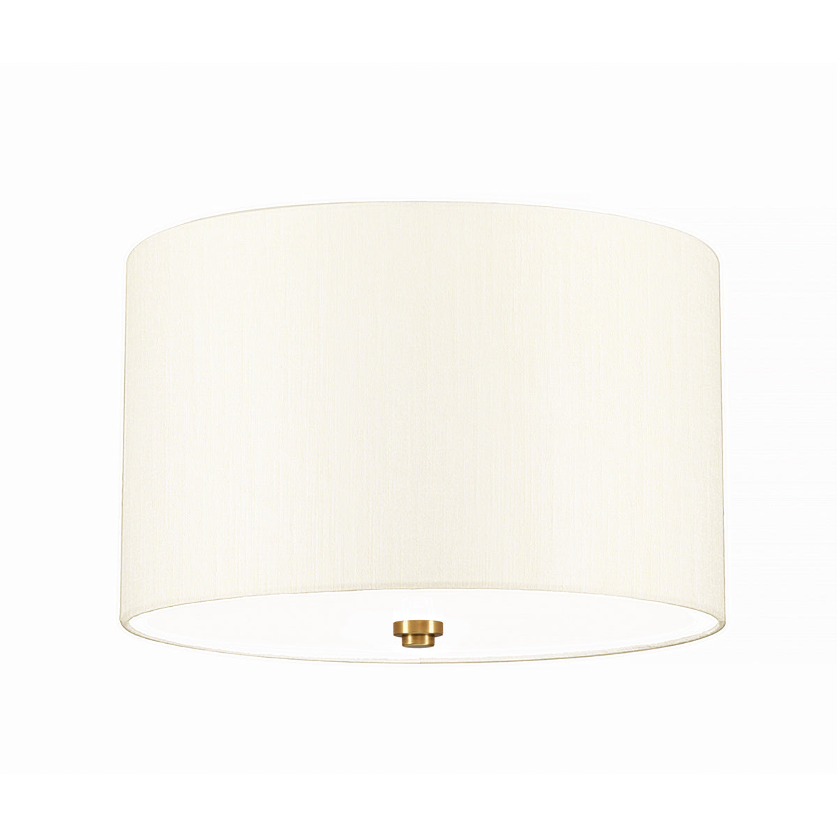 Deckenleuchte Fletcher Flush (messingfarben) 3x - Elstead Lighting