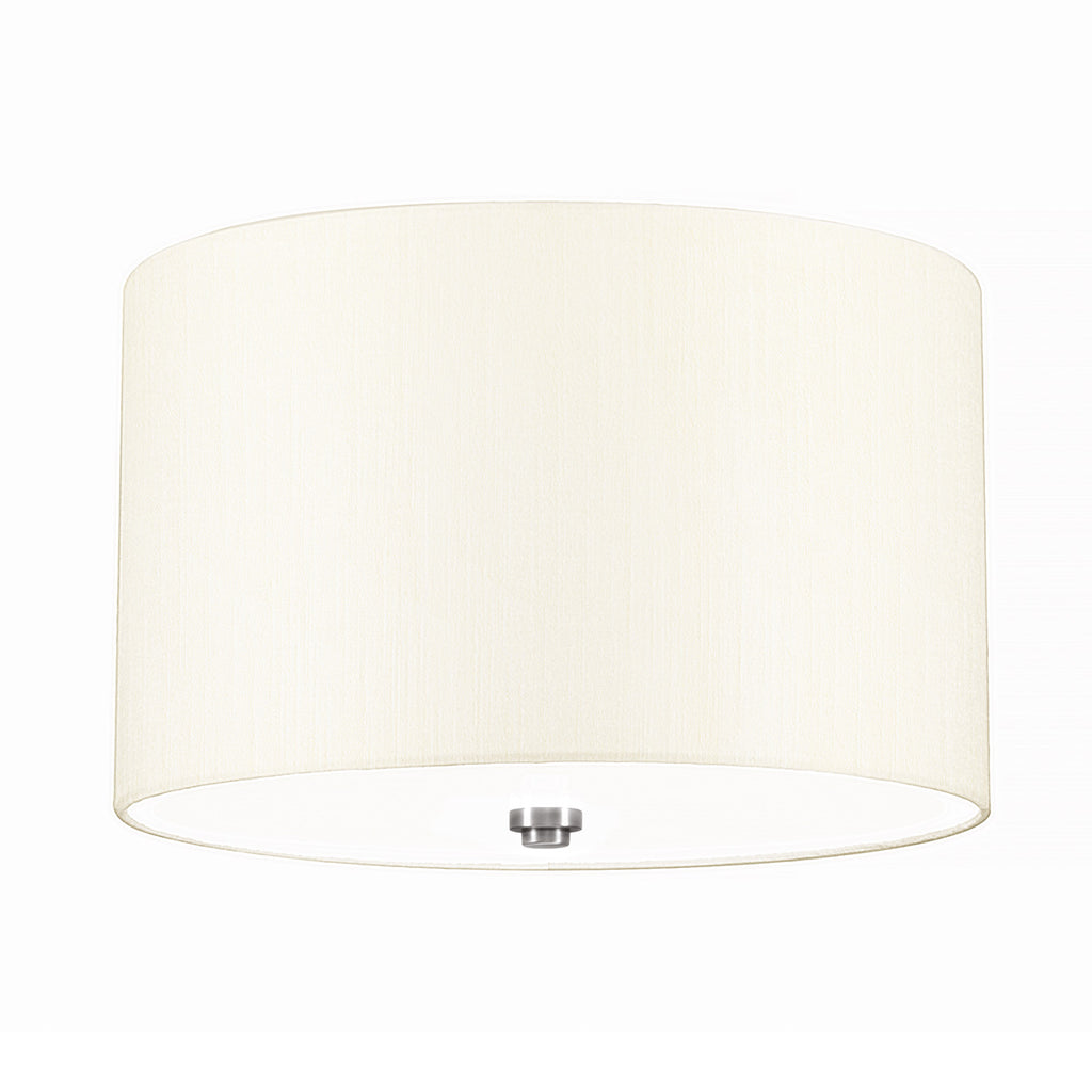 Deckenleuchte Fletcher Flush (verchromt) 3x - Elstead Lighting