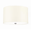 Deckenleuchte Fletcher Flush (verchromt) 3x - Elstead Lighting