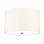 Deckenleuchte Fletcher Flush (verchromt) 3x - Elstead Lighting