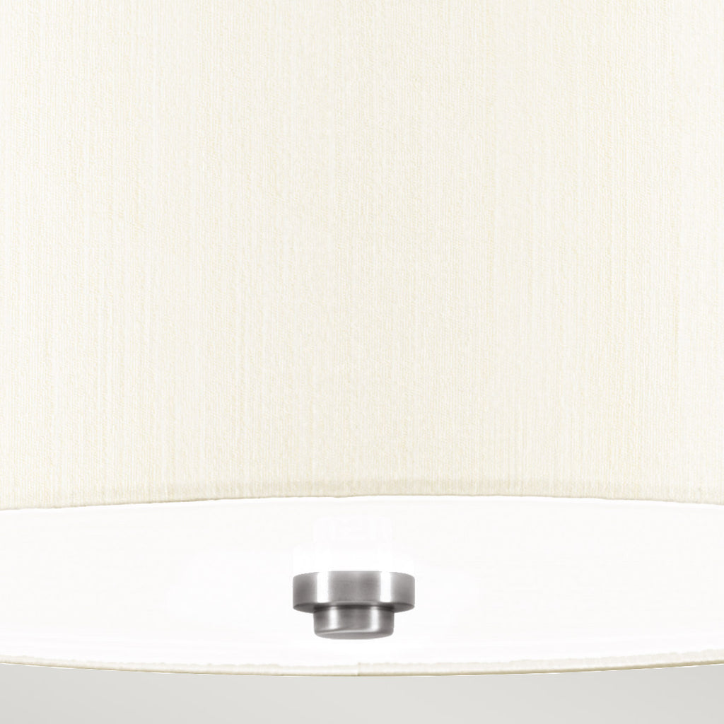 Deckenleuchte Fletcher Flush (verchromt) 3x - Elstead Lighting