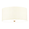 Deckenleuchte Fletcher Flush (messingfarben) 3x - Elstead Lighting