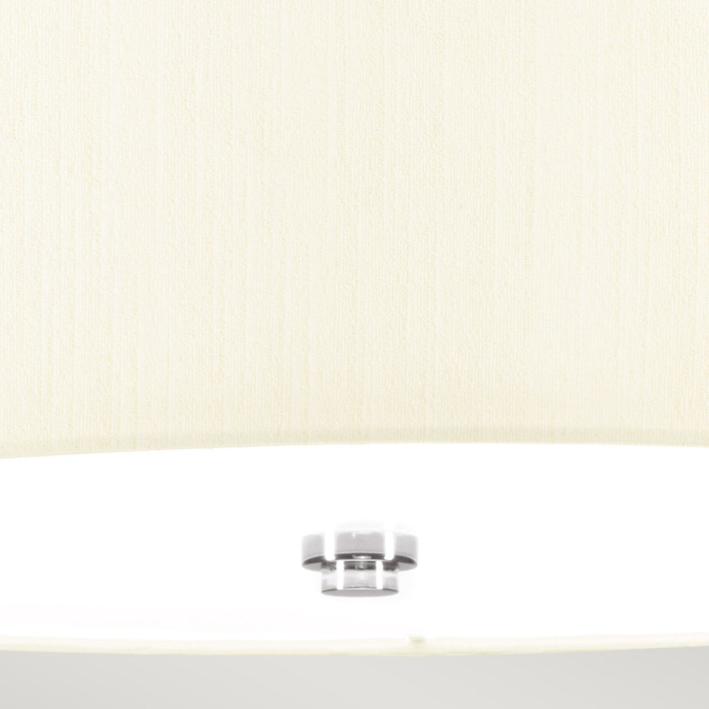 Deckenleuchte Fletcher Flush (verchromt) 3x - Elstead Lighting