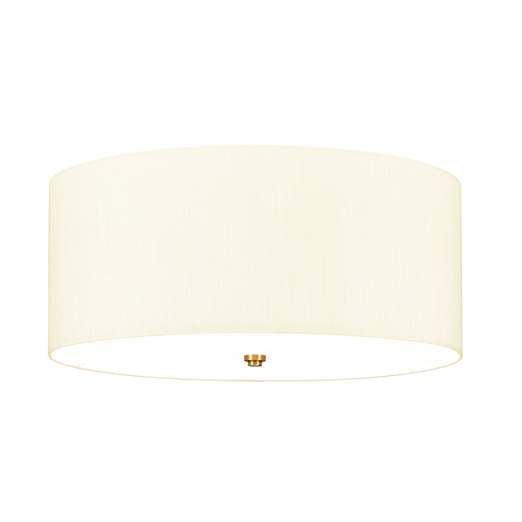 Deckenleuchte Fletcher Flush (messingfarben) 5x - Elstead Lighting
