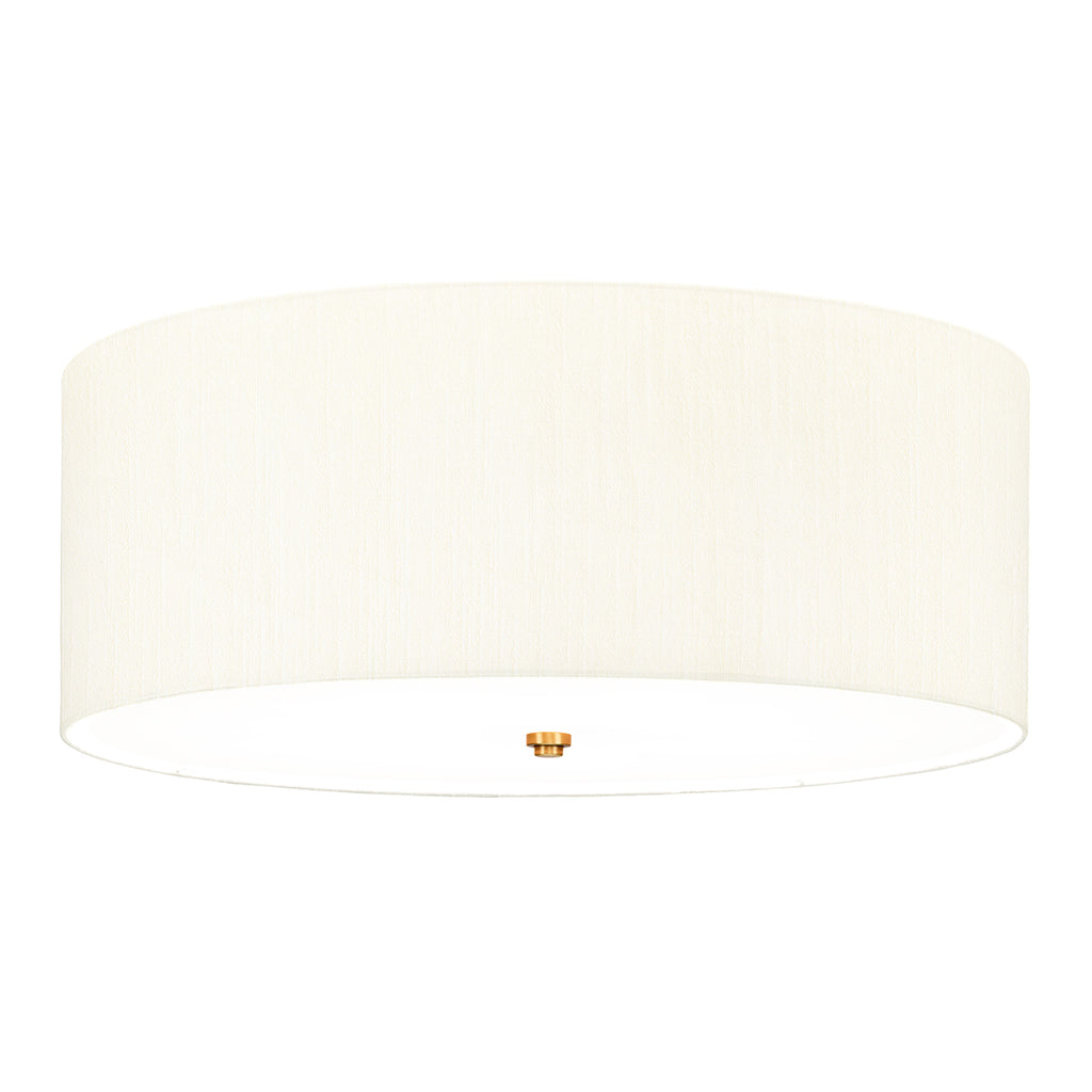 Deckenleuchte Fletcher Flush (messingfarben) 5x - Elstead Lighting
