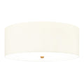 Deckenleuchte Fletcher Flush (messingfarben) 5x - Elstead Lighting
