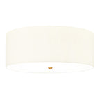 Deckenleuchte Fletcher Flush (messingfarben) 5x - Elstead Lighting