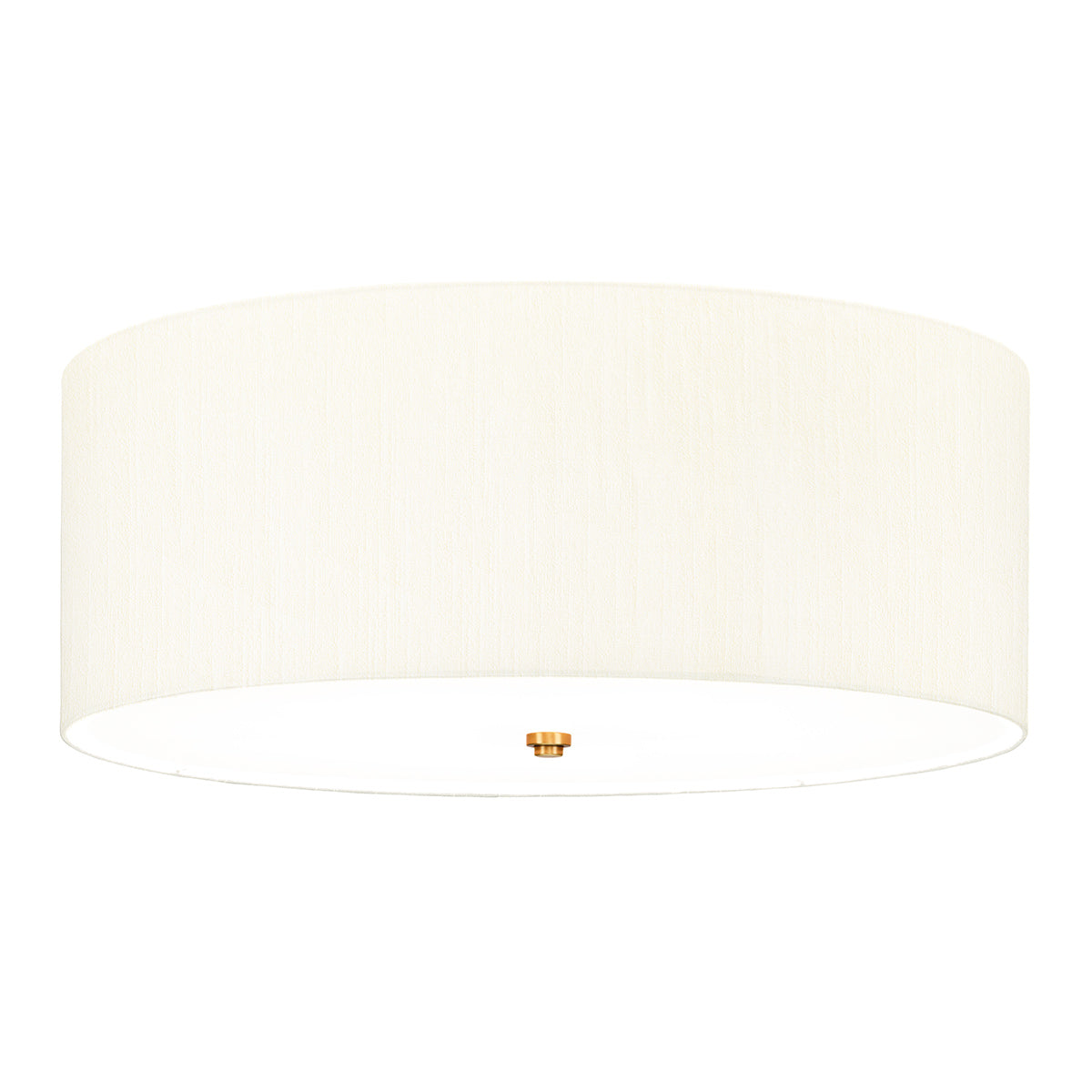 Deckenleuchte Fletcher Flush (messingfarben) 5x - Elstead Lighting