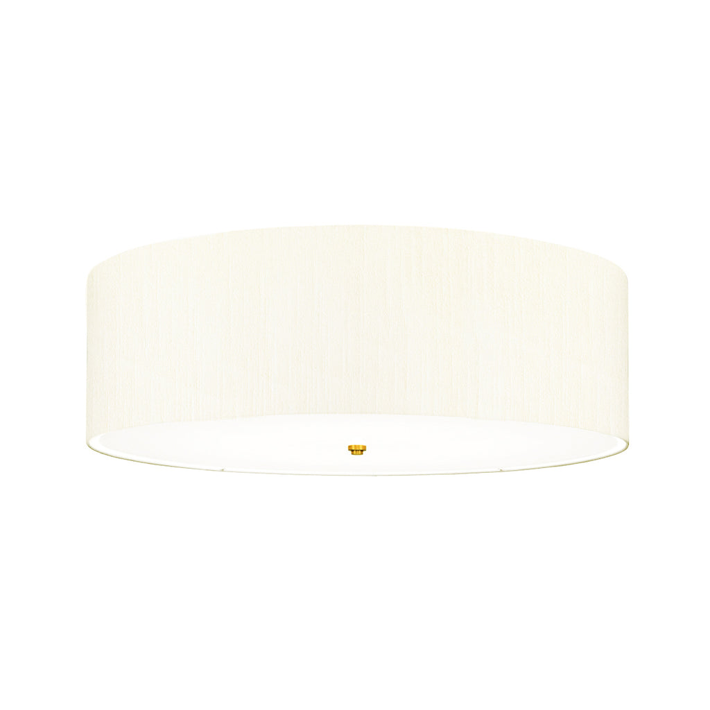 Deckenleuchte Fletcher Flush (messingfarben) 7x - Elstead Lighting