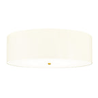 Deckenleuchte Fletcher Flush (messingfarben) 7x - Elstead Lighting