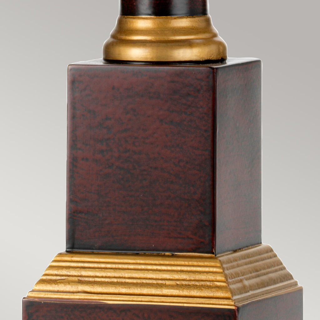 Tischleuchte Louviers (Oxblood) 1x - Elstead Lighting