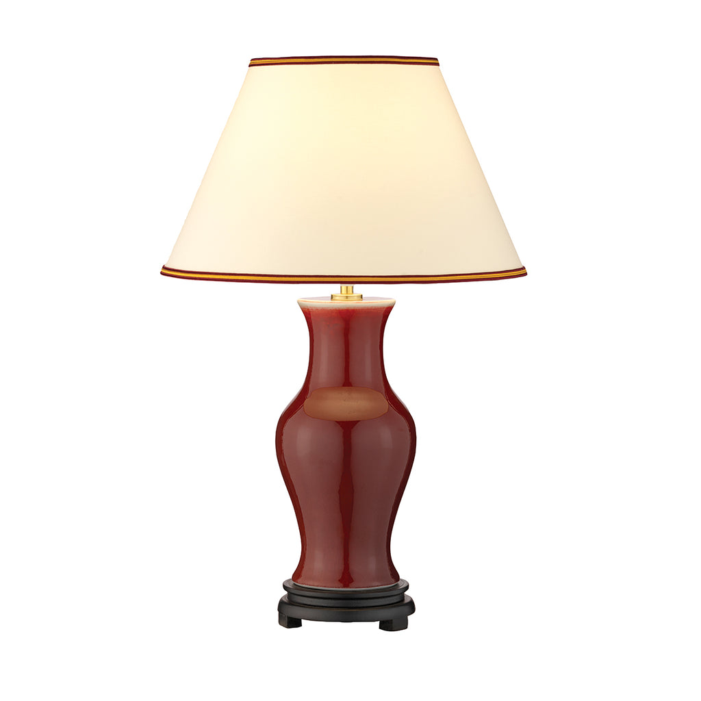 Tischleuchte Oxblood (schwarz) 1x - Elstead Lighting