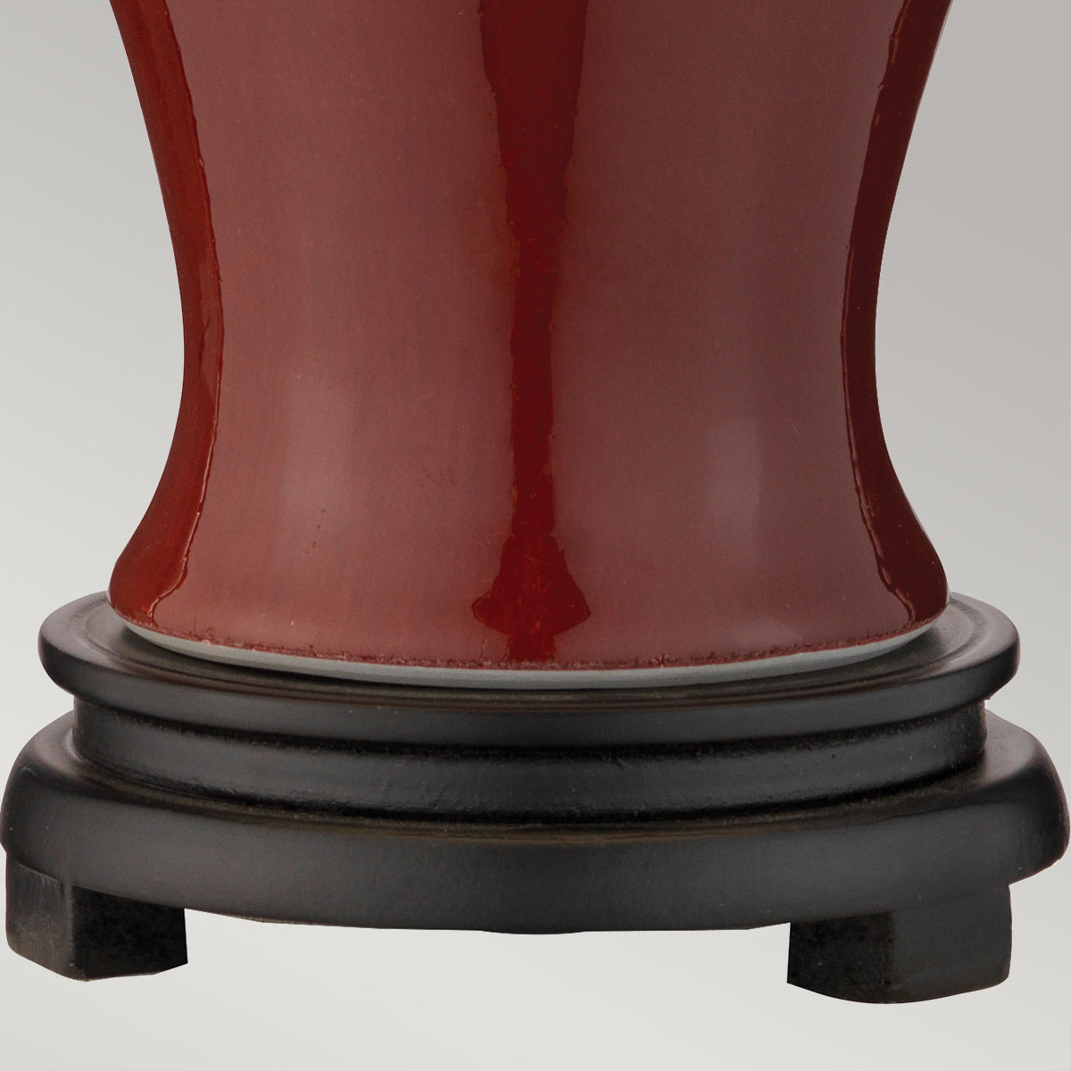 Tischleuchte Oxblood (schwarz) 1x - Elstead Lighting