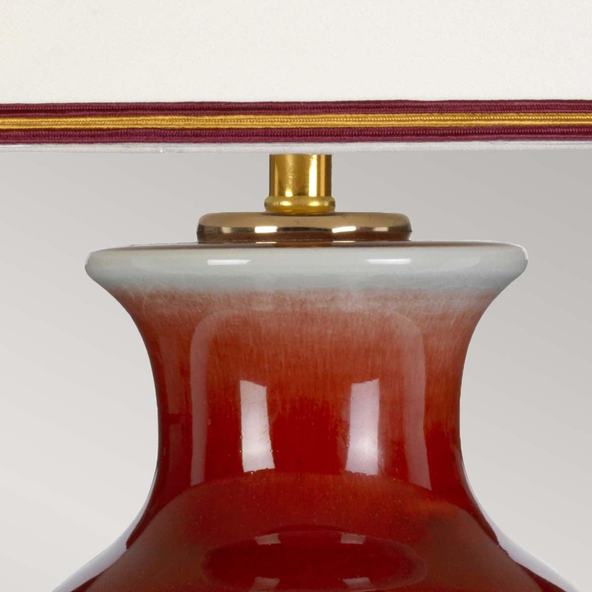 Tischleuchte Majin (Oxblood) 1x - Elstead Lighting